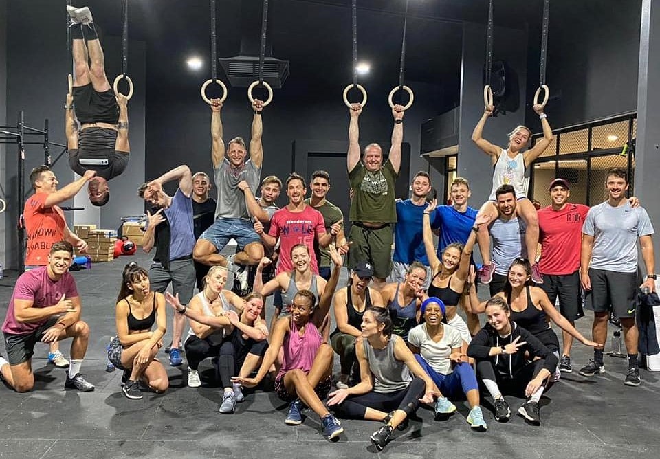 CrossFit class at Pack life Sandton 