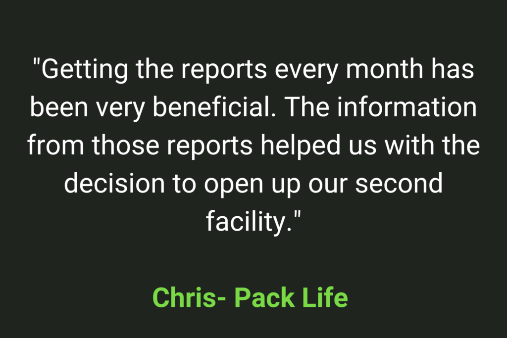 An Octiv testimonial about reporting tools  