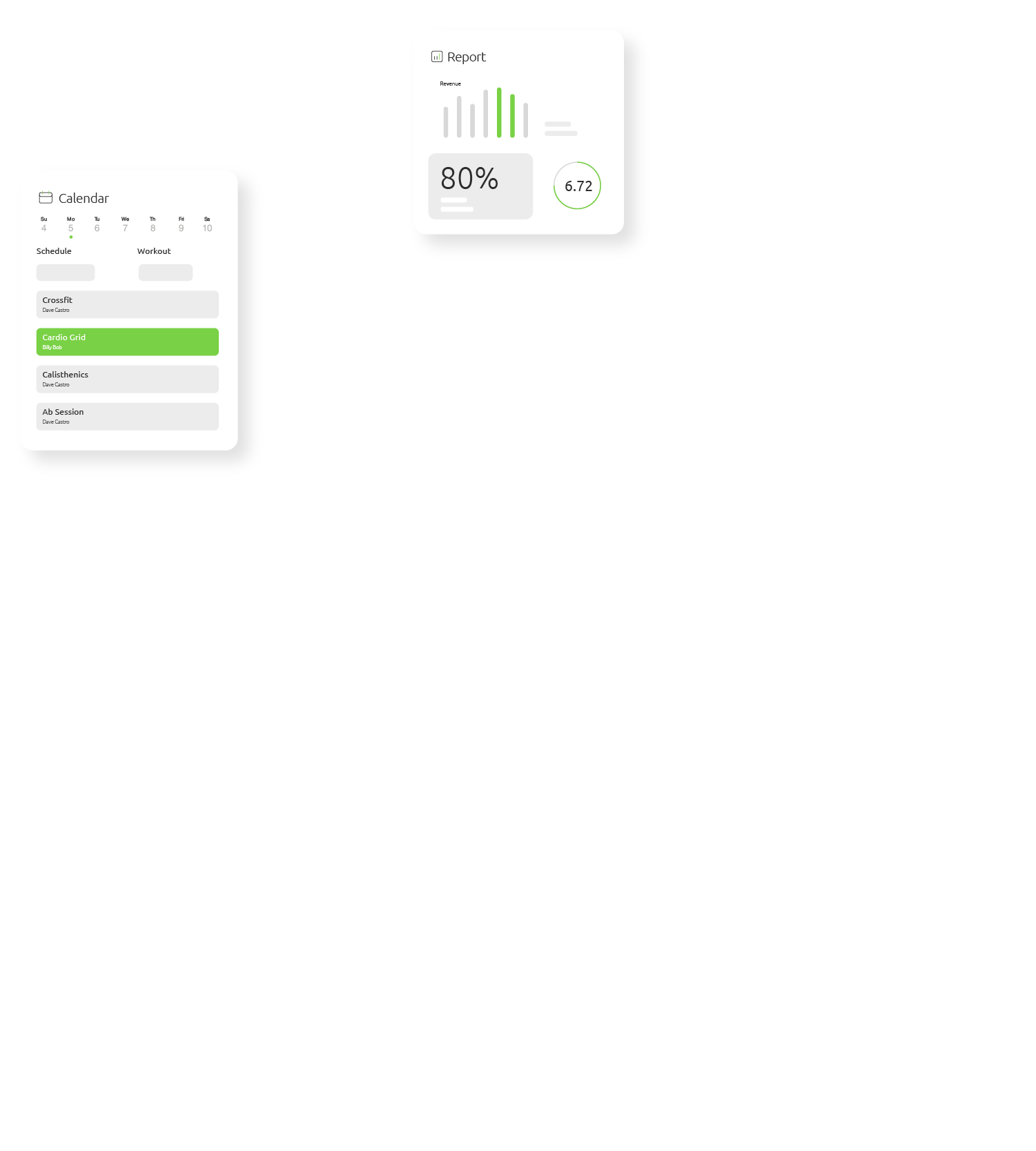 Fonctionnalités du logiciel de gestion des salles de sport