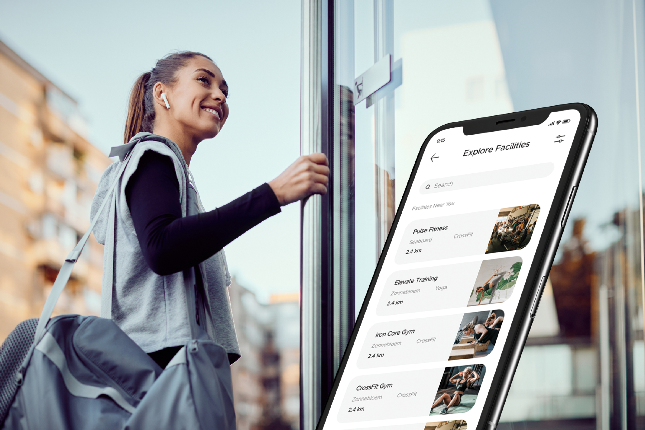 Octiv Explore helps people to find the right fitness facility easily